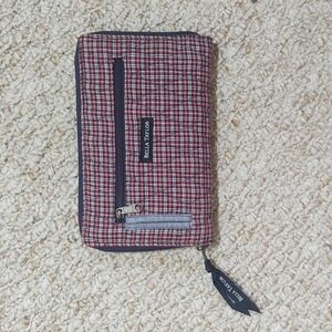 Bella Taylor Red, Blue, and White Quilted Wallet